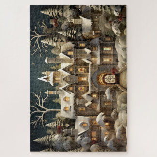 Puzzle Navidades Snowy Manor Storybook Wonderland