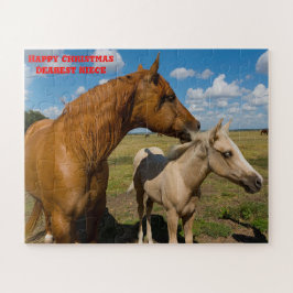 Puzzle Navidades, sobrina.