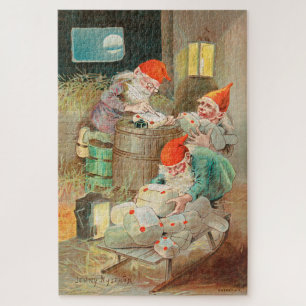 Puzzle Navidades suecos Santa (por Jenny Nyström)