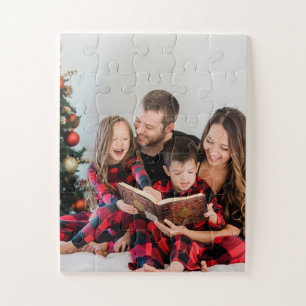 Puzzle Navidades únicos personalizan la foto