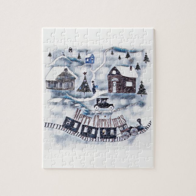 Puzzle Navidades, Vintage (Vertical)