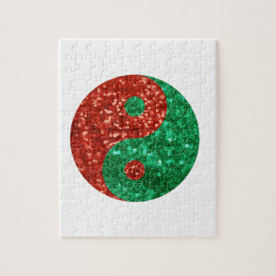 Puzzle navidades yin yang