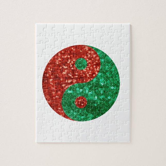 Puzzle navidades yin yang (Vertical)