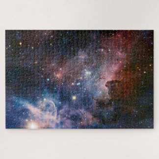 Puzzle Nebulosa Carina Rojo y Azul Telescopio Hubble