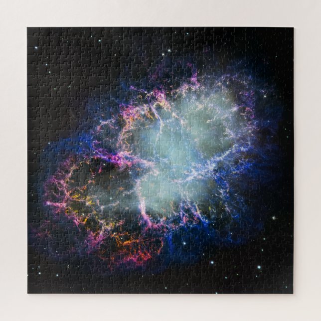 Puzzle Nebulosa del Cangrejo Arcoíris (Vertical)