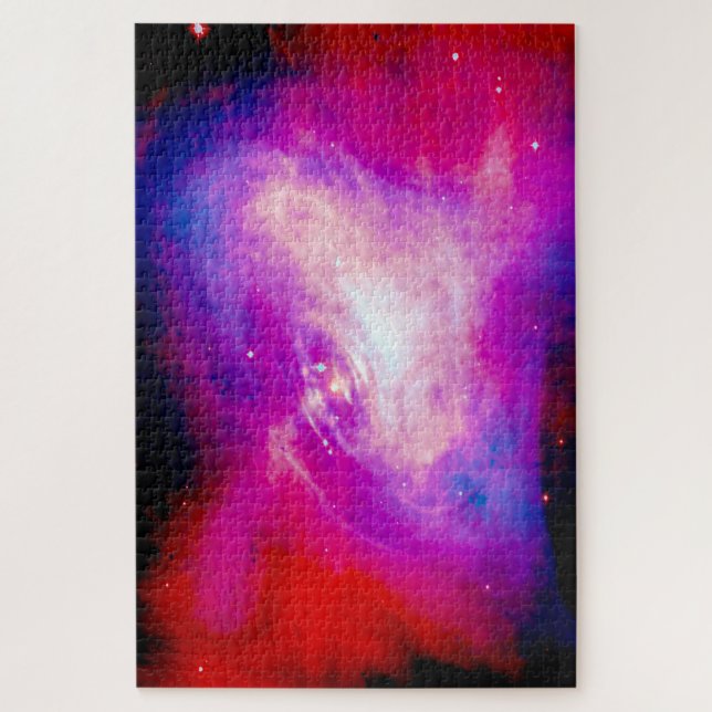 Puzzle Nebulosa del Cangrejo de Jigsaw. (Vertical)