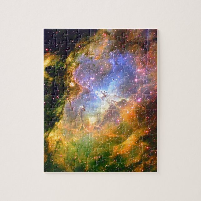 Puzzle Nebulosa del espacio profundo (Vertical)