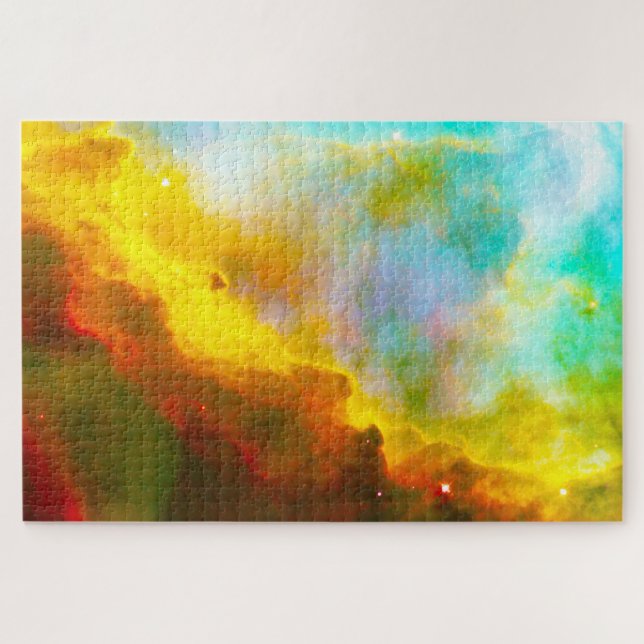 Puzzle Nebulosa Omega de Jigsaw (Horizontal)