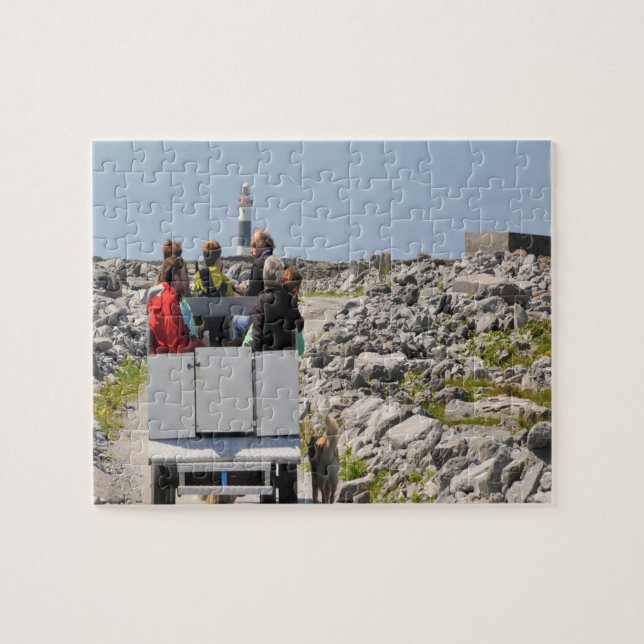 Puzzle ¿Necesita un ascensor? Transporte en Inisheer Galw (Horizontal)