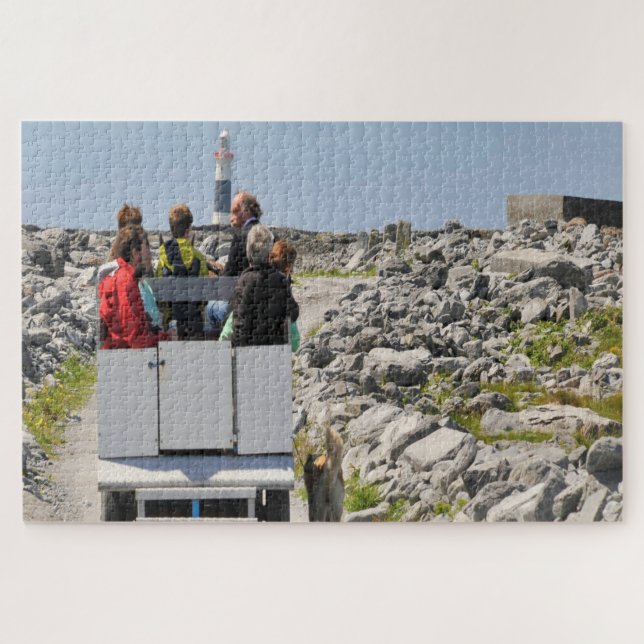 Puzzle ¿Necesita un ascensor? Transporte en Inisheer Galw (Horizontal)