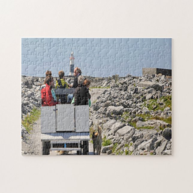 Puzzle ¿Necesita un ascensor? Transporte en Inisheer Galw (Horizontal)