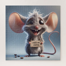 Puzzle Necesito Mi Café