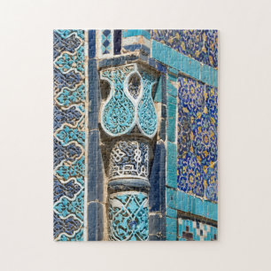 Puzzle Necrópolis de Shah-i-Zinda en Samarkan, Uzbekist