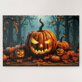 Puzzle Nefaria Calabaza Brillante en el bosque