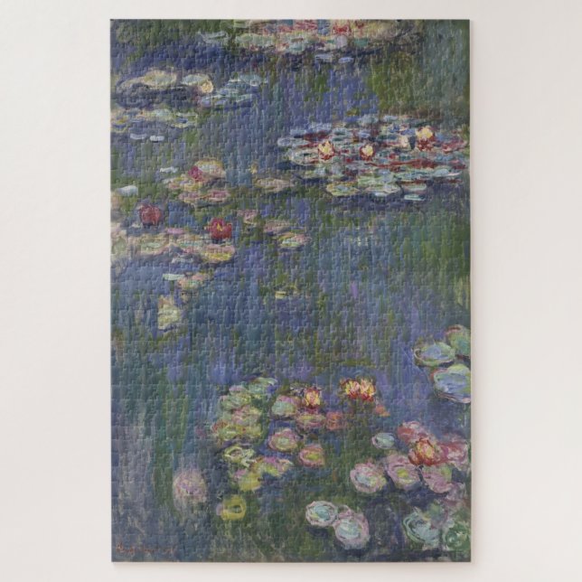 Puzzle Nenúfares de Claude Monet (1914) (Vertical)