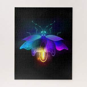 Puzzle Neon Firefly en negro