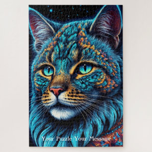 Puzzle Neon Mandala Majesty