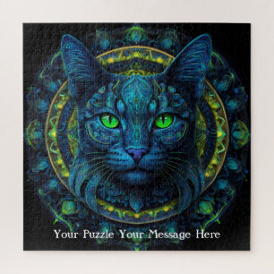 Puzzle Neon Mandala Majesty