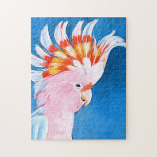 Puzzle Neon Mohawk - Cockatoo rosa