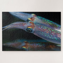 Puzzle Neon Squid en la noche 20"x30"