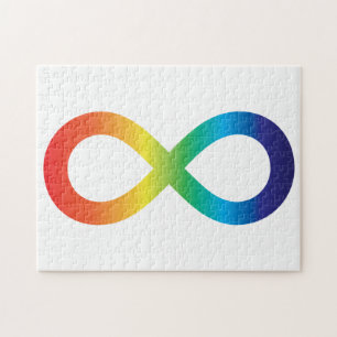 Puzzle Neurodiversidad Autismo Conciencia Aceptación Arco