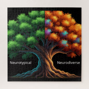 Puzzle Neurotípico vs. Neurodiverso