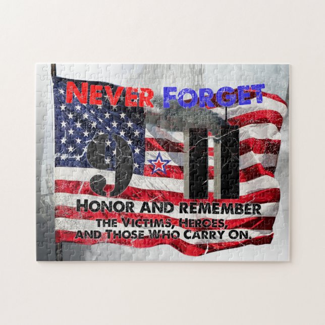 Puzzle Never Forget September 11 (Horizontal)