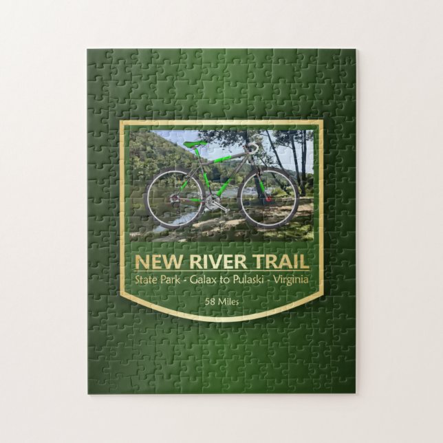 Puzzle New River Trail SP (bike2) (Vertical)