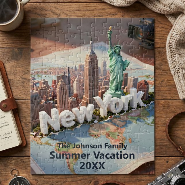 Puzzle New York City Family Vacation Trip Souvenir (Subido por el creador)