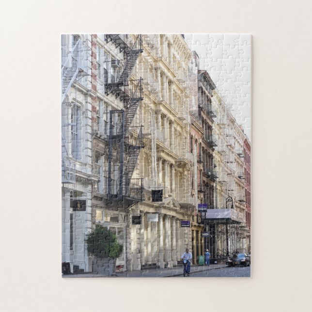 Puzzle New York City SoHo Cast Iron Architecture NYC (Vertical)