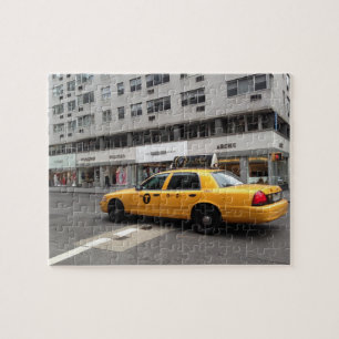 Puzzle New York City UpEast Side Yellow Taxi Cab NYC