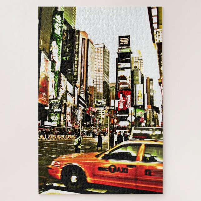 Puzzle New York Times Square (Vertical)