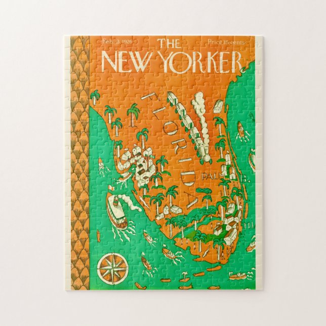 Puzzle New Yorker Cover February 1926 - 11x14 (Vertical)
