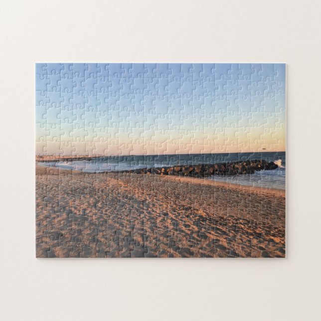 Puzzle Newport Beach en Sunset, California (Horizontal)