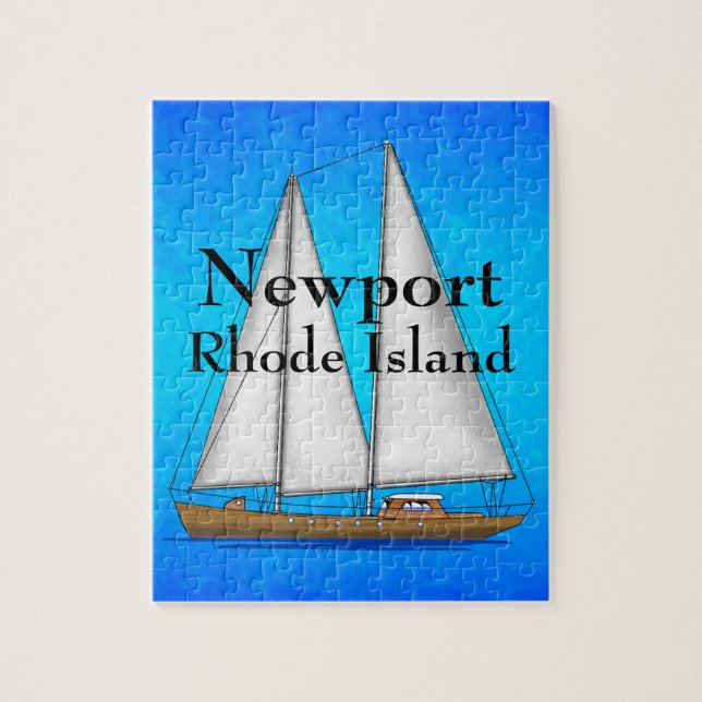 Puzzle Newport Rhode Island (Vertical)