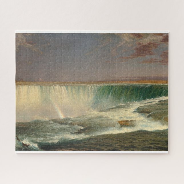 Puzzle Niagara, cascada por la iglesia Frederic Edwin (Horizontal)