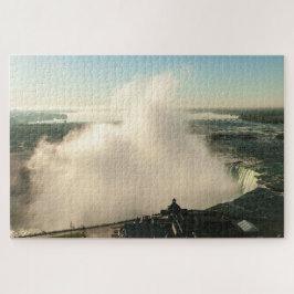 Puzzle Niágara escénica cae vista al amanecer, Canadá