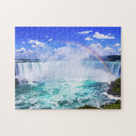 Puzzle Niagara Falls Rainbow