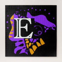 Nido de pájaro - Letra inicial e personalizada