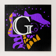 Nido de pájaro - Letra inicial personalizada G