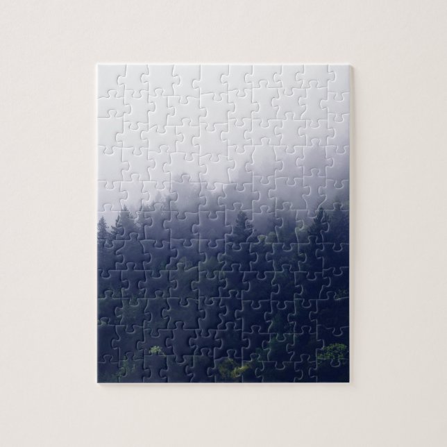 Puzzle Niebla del bosque (Vertical)