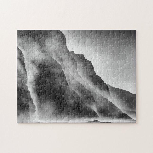 Puzzle Niebla sobre las rocas (Horizontal)