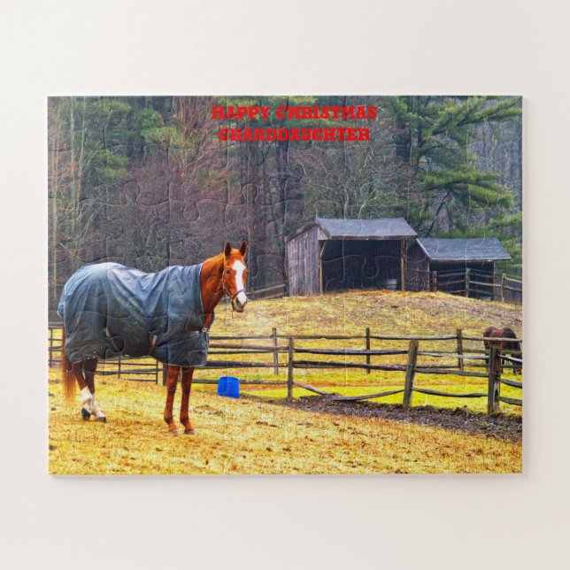 Puzzle Nieta navidades. (Horizontal)