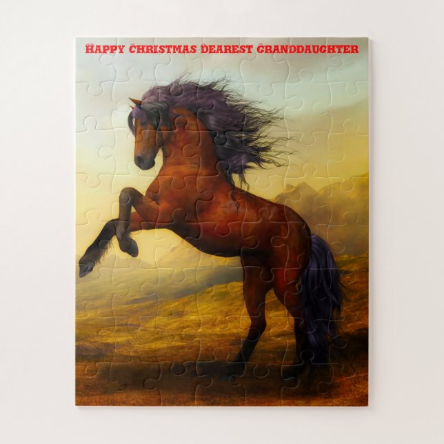 Puzzle Nieta navidades. (Vertical)