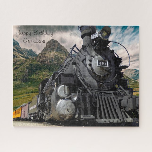 Puzzle Nieto de cumpleaños. (Horizontal)