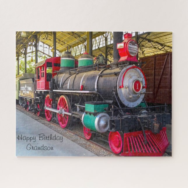 Puzzle Nieto de cumpleaños. (Horizontal)