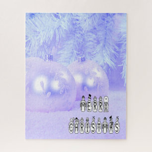 Puzzle Nieve de navidad amarga fuente de gente, Nieve de 