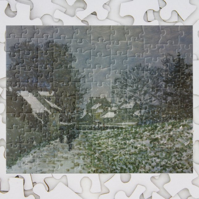 Puzzle Nieve en Argenteuil por Claude Monet (Subido por el creador)