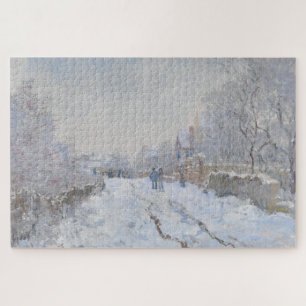 Puzzle Nieve en Argenteuil (por Claude Monet)