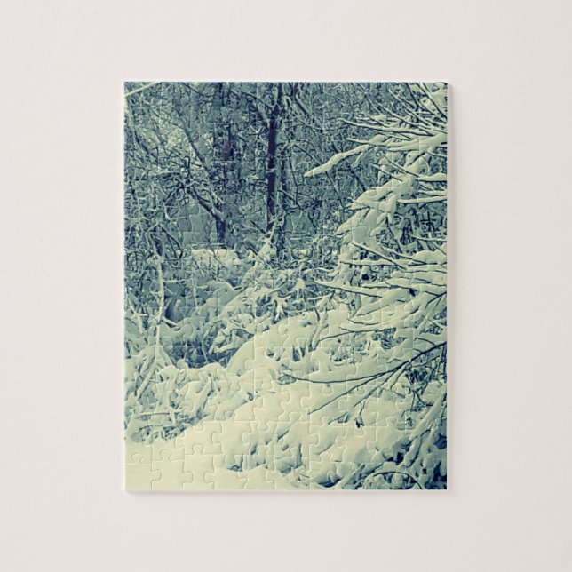 PUZZLE NIEVE EN LAS RAMAS (Vertical)